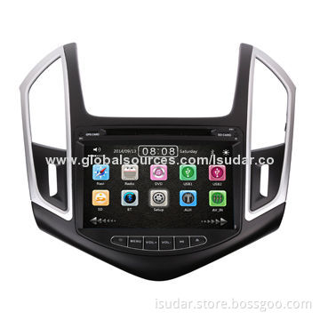 8" Car DVD Player for Chevrolet Cruze 2014, with 3G, 1080p Video Play, Supports iPhone 5/CPU800MNew
